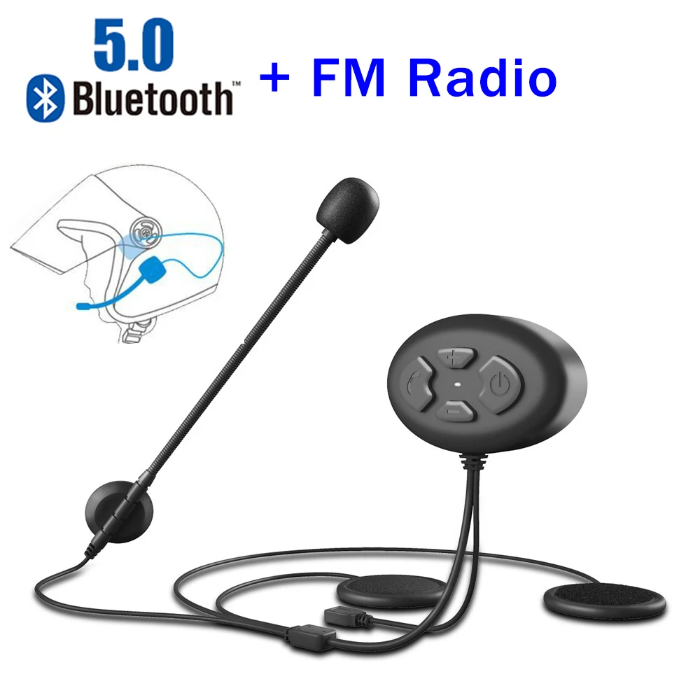 Мотоциклетный шлем 5 0 EDR Bluetooth наушники микрофон велосипедный Handsfree динамик