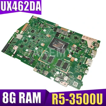 شراءAkemy ل ASUS ZenBook 14 UX462 UX462DA Laotop اللوحة الرئيسية UX462DA R5-3500U وحدة المعالجة المركزية 8 جرام RAM اختبار شحن مجاني