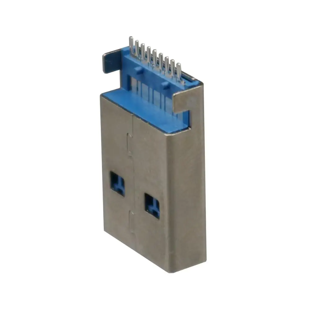 Фото 10 шт. Горизонтальные Разъемы USB 3 0 типа A папа 9 Соединители 10 шт. Горизонтальные Разъемы USB 3 0 типа A папа 9 Соединители