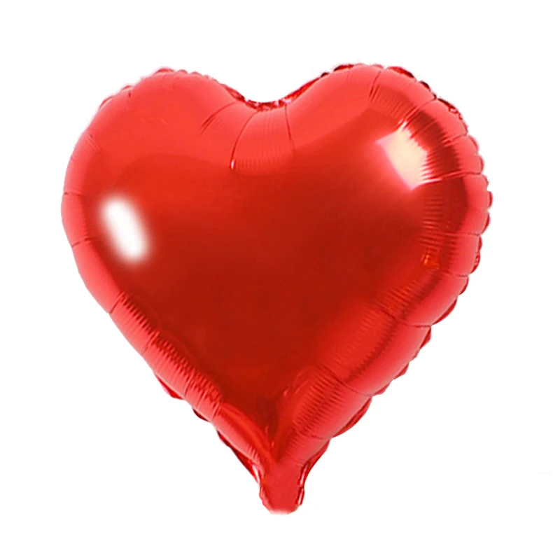 red heart 6 шт. Звездный воздушный шар из фольги украшения на день рождения 1-й первый день рождения для маленьких мальчиков и девочек вечерние для детей, для взрослых, для свадьбы, Декор - Цвет: red heart