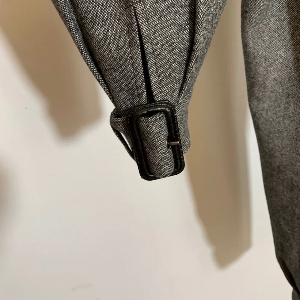 12,21 новые темпераментные шерстяные штаны-шаровары с высокой талией высокого качества длиной до щиколотки