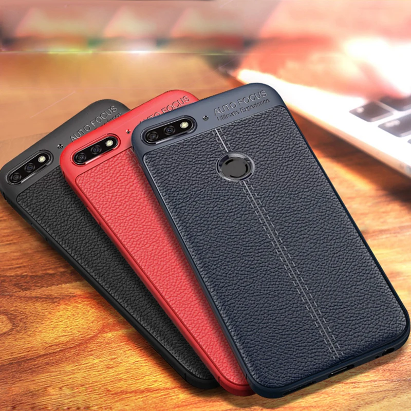 Fashion Silicone Back Cover For Huawei Honor 7A DUA-L22 7C Pro 8A 8S 8X 9 10 P10 P20 P30 Lite Y5 Y6 2017 2018 Y7 2019 Gel Case |
