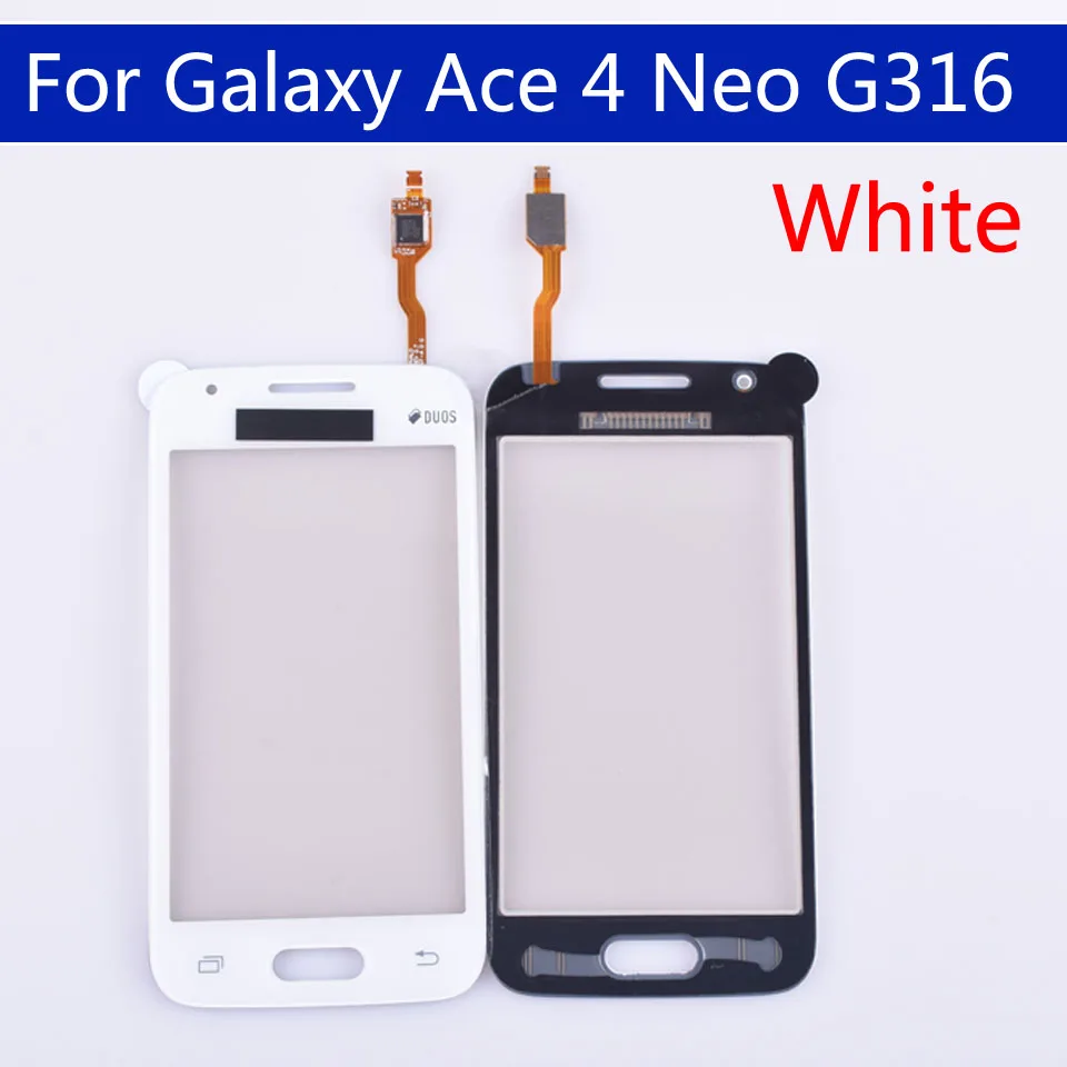 10 шт./партия сенсорная панель G316 для Samsung Galaxy Ace 4 Neo G316M G316H|Сенсорные панели