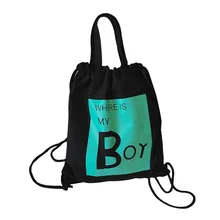 Акуна Матата Для женщин рюкзак с геометрическим рисунком и надписью путешествия Softback Для женщин сумка со шнурком сумка рюкзак для девочек