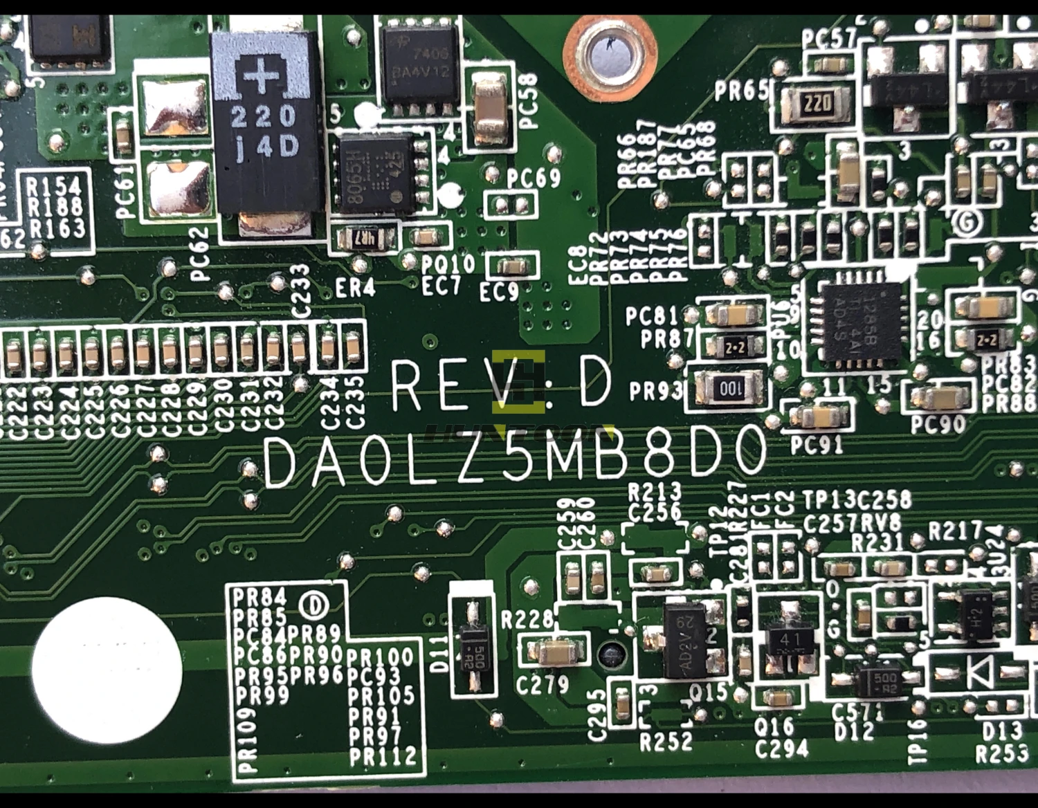 Высокое качество DA0LZ5MB8D0 Rev: D для lenovo Ideapad U330 U330P Материнская плата ноутбука SR16Z I7-4500U DDR3 полностью протестирована