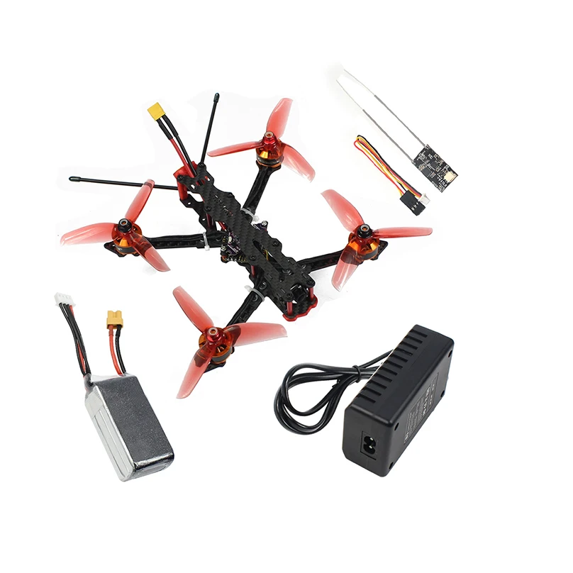 DIY BNF RTF 178 мм F4-V2 Квадрокоптер FPV Дрон 25A 4 в 1 ESC F4 OSD Контроллер полета 1204 5000KV