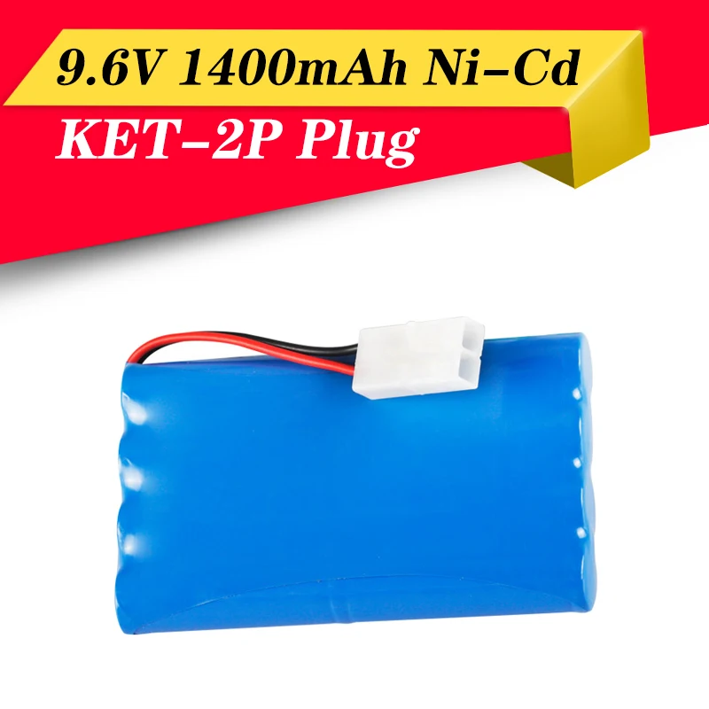 2шт 9 6 V 1400mAh Ni-Cd AA Аккумуляторная батарея для дистанционного управления