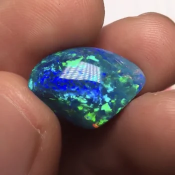 

A313 Australia Origin 3.080ct Genuine Natural Opals Doublet Loose Gemstones Loose Beads for Jewelry Making for Earrings Making