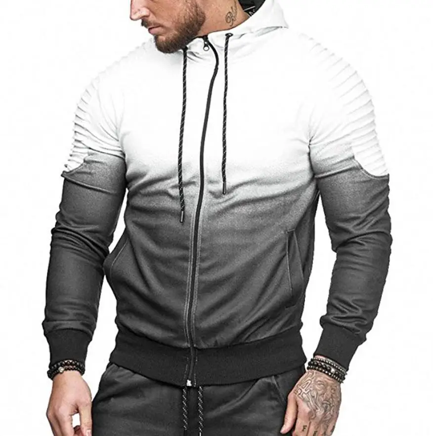 LQ006white Хороший поп мужской костюм со спортивными брюками штаны для бодибилдинга бегунов мужские брюки градиентные тренировочные штаны Jogger эластичный пояс Горячий Tide - Цвет: LQ006white
