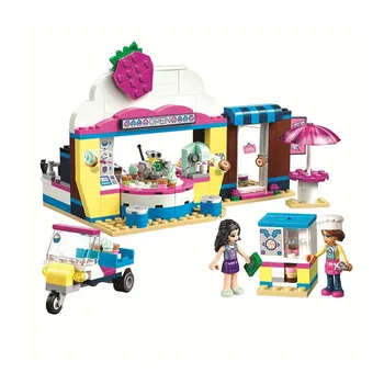 

Girls Friends Olivias Cupcake Cafe Compatible Lepininglys with friend 41366 11201 Building Blocks Bricks Toys Children Gift