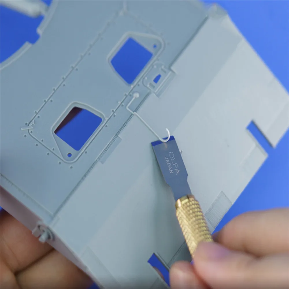 Легкий плоский резной Нож Модель Строительный нож для модификаций инструмент DIY ручные инструменты для Gundam Запчасти Аксессуары