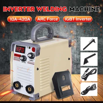 

220V Arc Welder 10-420A Handheld Mini MMA DC Inverter Welding Machine With Clamp For Welding Working Welders Inverter Machine