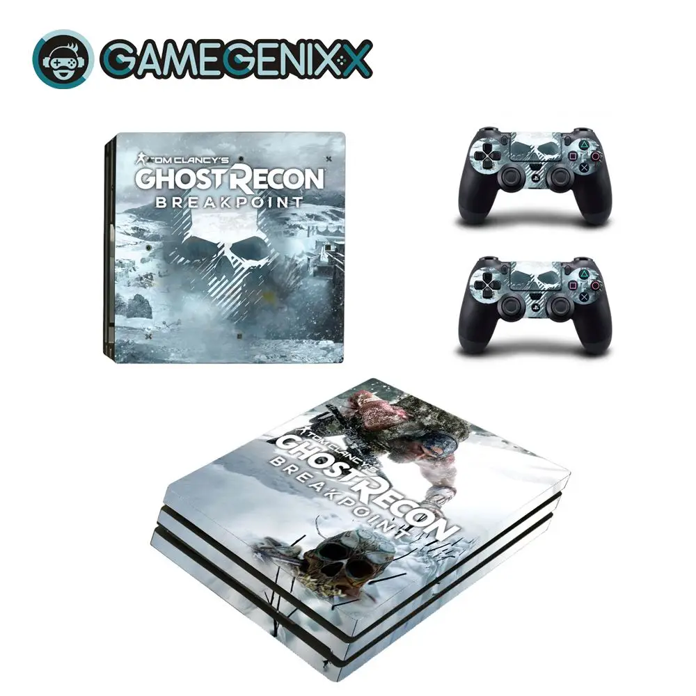 GAMEGENIXX кожаный виток винилопласта с наклейкой чехол Полный набор для PS4 Pro консоли