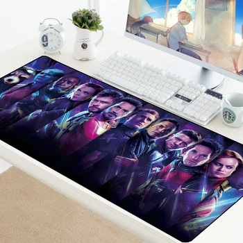 

XL Iron Man Mousepad Large Computer Mouse Mat Large Gaming Mouse Pad Marvel Comics Movie Speed Keyboards Mice Mat for CSGO Dota
