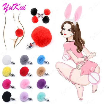 Sexy Fox Tail Anal Plug Anal Sex Toys For Women Metal Butt Plug Cosplay Sex Games for Couple Flirting Dildo Goods For adults 18 6