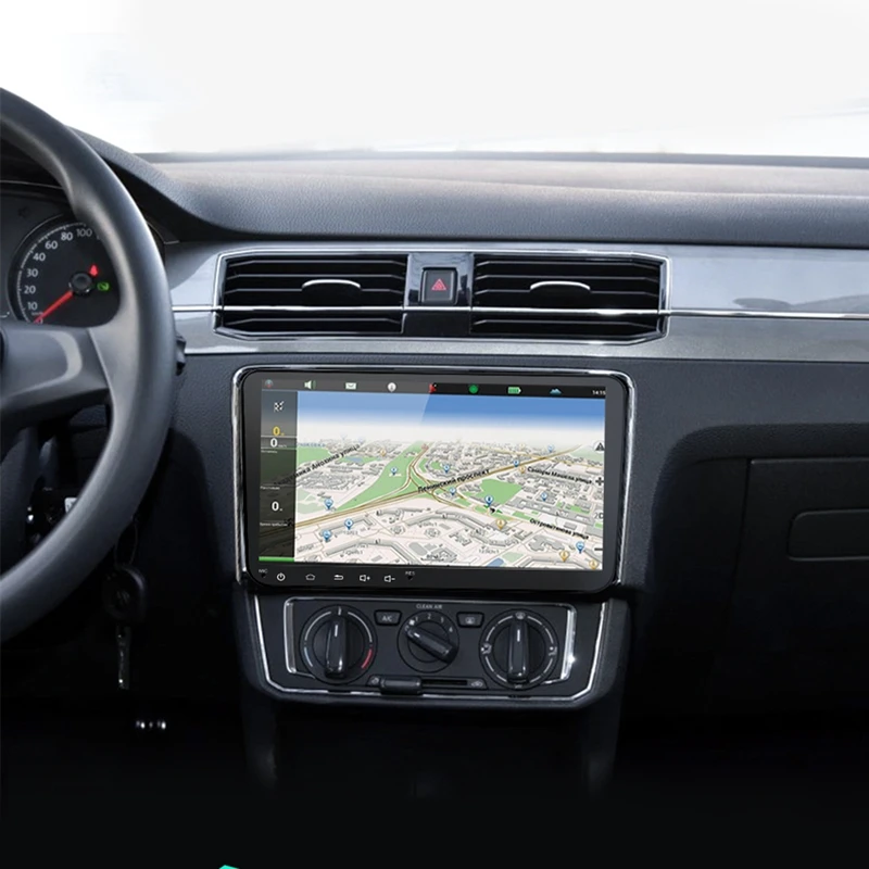 9 дюймов Android 8,0 двойной 2Din автомобильный Радио Gps авто радио 2 Din Usb для Volkswagen/Passat/Golf/Skoda/Seat Wifi Bluetooth 2 Din