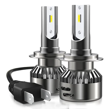 

2x H7 Canbus Car LED Headlight 48W 16000lm Headlamp CSP 6000K For Mercedes C Class W210 W203 W204 W205 S204 C204 W211 2001-2017