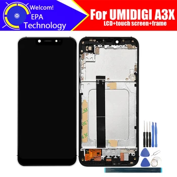 

5.7 inch UMIDIGI A3X LCD Display+Touch Screen Digitizer+Frame Assembly 100% Original LCD+Touch Digitizer for UMIDIGI A3X
