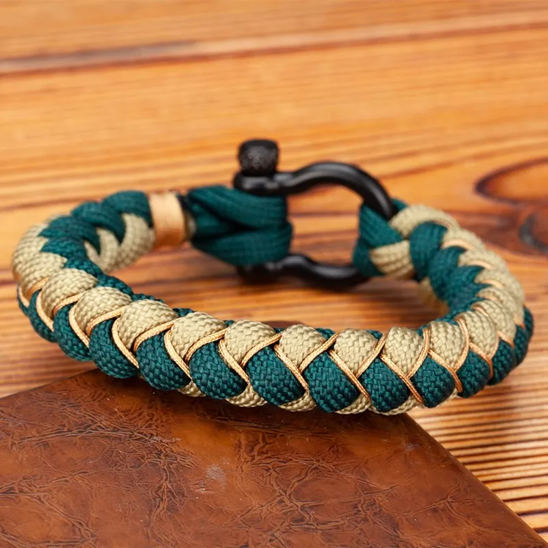 D Shape Survival Bracelet