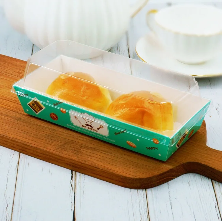 Rectangular-Bread-Cake-Sandwich-Sushi-Boxes-with-Clear-Plastic-Lids-Disposable-Cardboard-Baking-Packing-Box-WB883 (5)