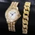 Diamond Women Watches Gold Watch Ladies Wrist Watches Luxury Brand Rhinestone Women's Bracelet Watches Female Relogio Feminino 16