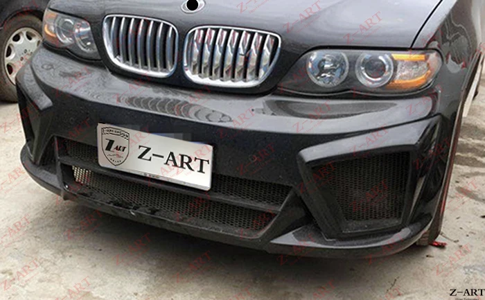 Z-ART тюнинг обвес для BMW X5 2000-2006 модифицированный обвес обвеса для BMW E53 X5 автомобильный Стайлинг Комплект для BMW X5 передний бампер задний бампер