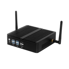 Mini Desktop PC Intel Core i5 4200U DDR3L RAM mSATA SSD Windows 10 Linux Wi-Fi HDMI VGA Gigabit Ethernet Fanless NUC