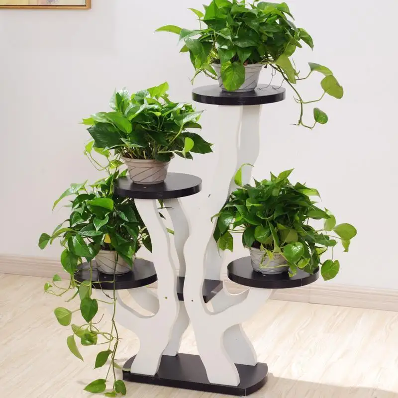 Садовые деревянные полки для Estante Para Plantas Etagere Plante Rak Bunga полка Stojak Na Kwiaty стойка