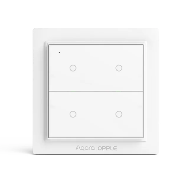 4 keys Умный переключатель Aqara oppple Zigbee, светильник, умное управление приложением, беспроводной настенный переключатель, работает с Mijia App Apple Homekit - Цвет: 4 keys