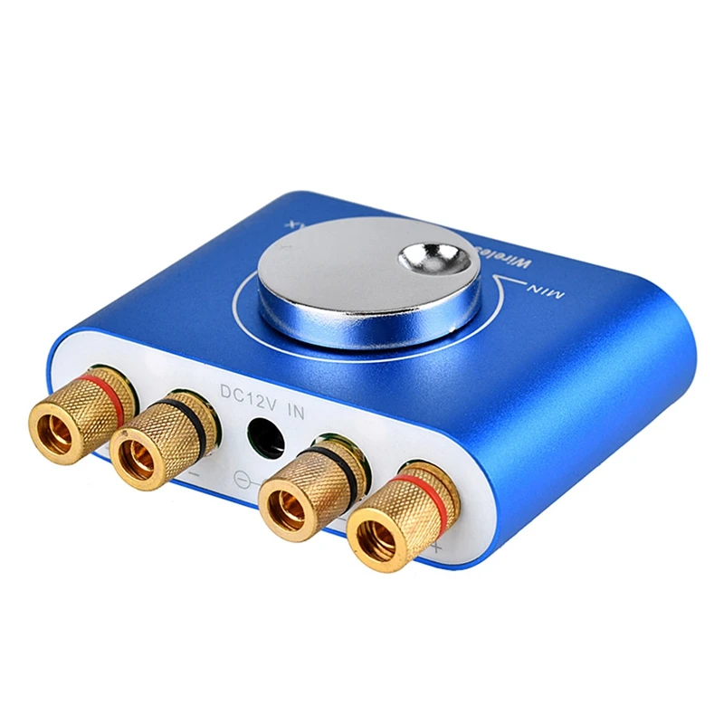Tpa3116 Bluetooth 4,2 усилитель Hi-Fi стерео 2,0 канальный мини настольный аудио цифровой усилитель 60Wx2 домашний кинотеатр