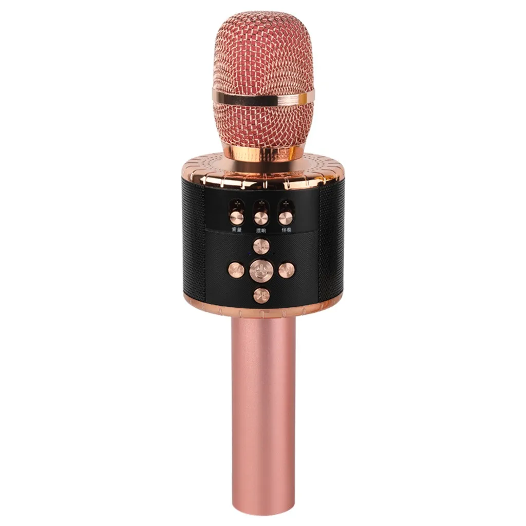

Wireless Karaoke Mic With Multicolor LED Lights 4 In 1 Portable Handheld Karaoke Bluetooth For Iphone For Android For Ios #20