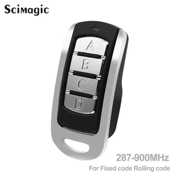 

For remote control gate door 433.92MHz 868.35MHz 4 CH controller garage opener key duplicator for fixed rolling code