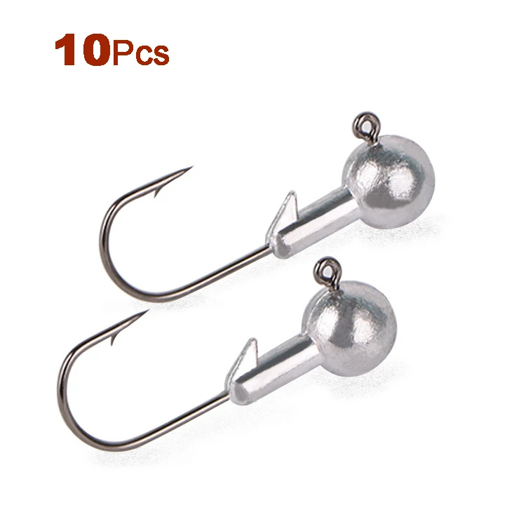 Рыболовный крючок с рыболовной головкой Мягкая приманка из высокоуглеродистой