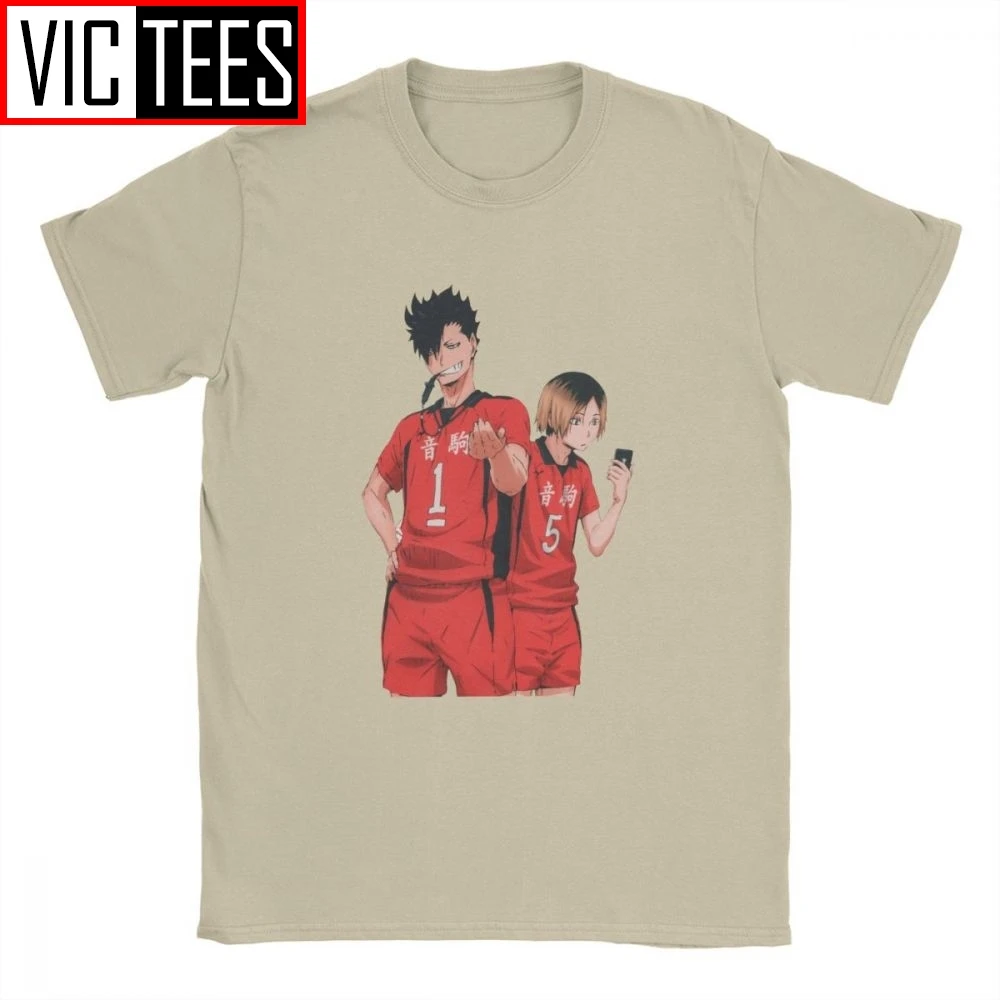 Мужская футболка Haikyuu Kuroo аниме Bokuto Oya манга Shoyo волейбол 100 хлопковые футболки