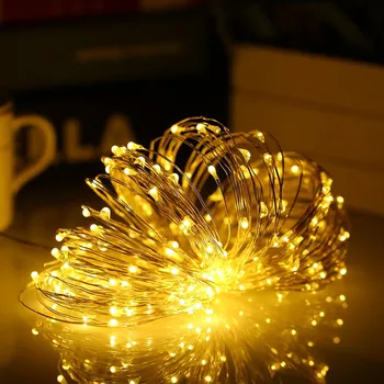 

2/5/10/15/20M LED Solar Powered Energy String Light For Outdoor Decoration LED String Light String Fairy Lights
