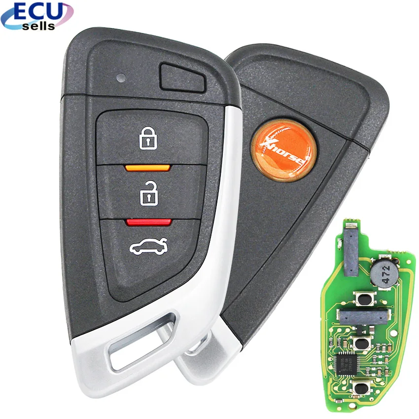

1PC/ 3PCS/10PCS XHORSE Original VVDI Universal Remotes Smart Key with Proximity Function PN: XNKF01EN- English Version