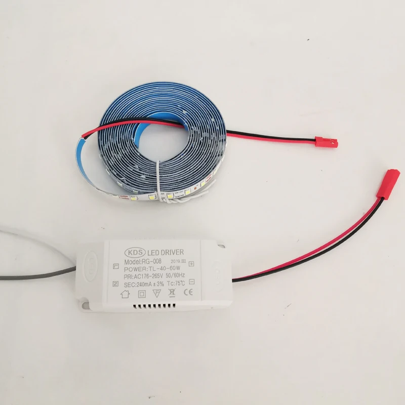 3 метра SMD2835 светодиодный ленточный 5B10C 100D 8 мм ширина холодный белый цвет