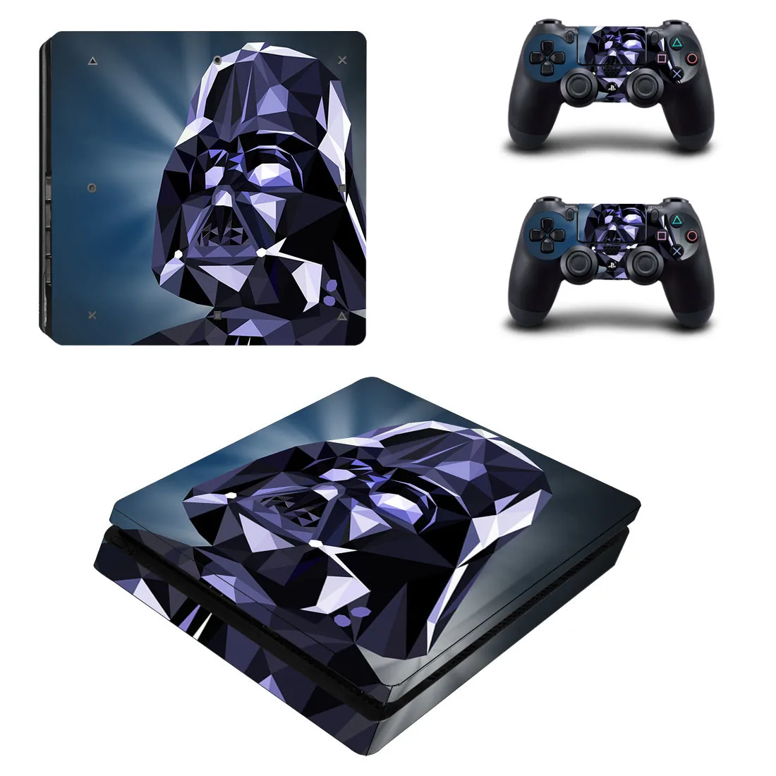 Star Wars PS4 Slim Stickers Play station 4 Skin Sticker Decals For PlayStation 4 PS4 Slim Console and Controller Skins Vinyl