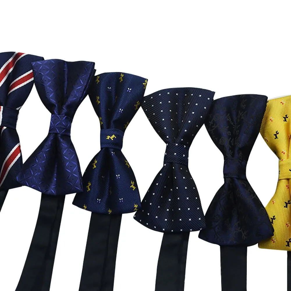 Lecopike галстук-бабочка мужской галстук мужской формальный свадебный бизнес регулируемый галстук-бабочка с принтом krawatte бабочка pajaritas para hombre# L