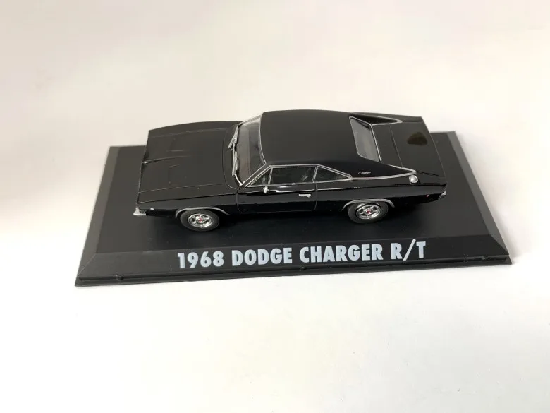 Зеленый свет 1:43 1968 DODGE зарядное устройство R/T сплав автомобиль игрушки для детей модель оригинальная коробка