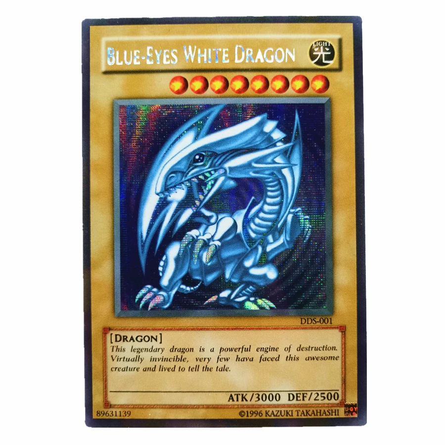 Yu Gi Oh Blue Eyes White Dragon English Diy Colorful Toys Hobbies Hobby Collectibles Game Collection Anime Cards Game Collection Cards Aliexpress