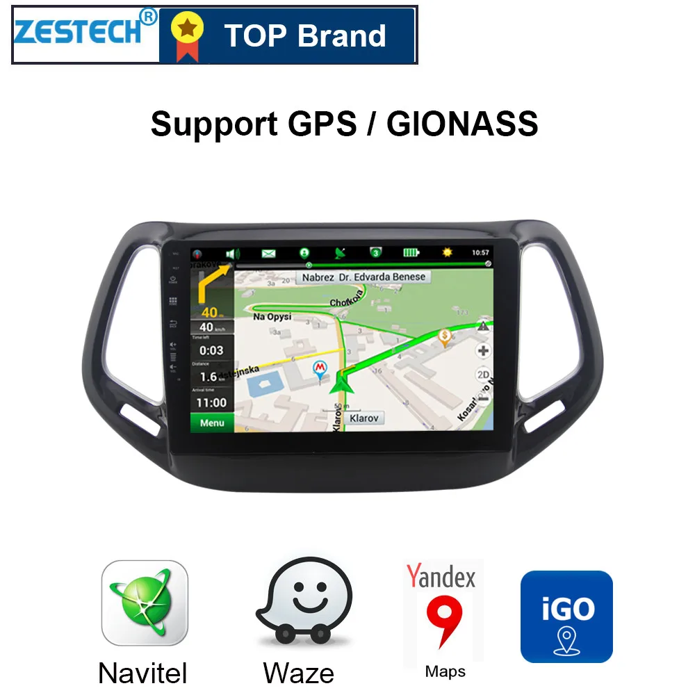 Автомобильный dvd-плеер Android 1din Автомагнитола для Jeep Compass Автомобильный мультимедийный Автомагнитола gps управление рулем SWC