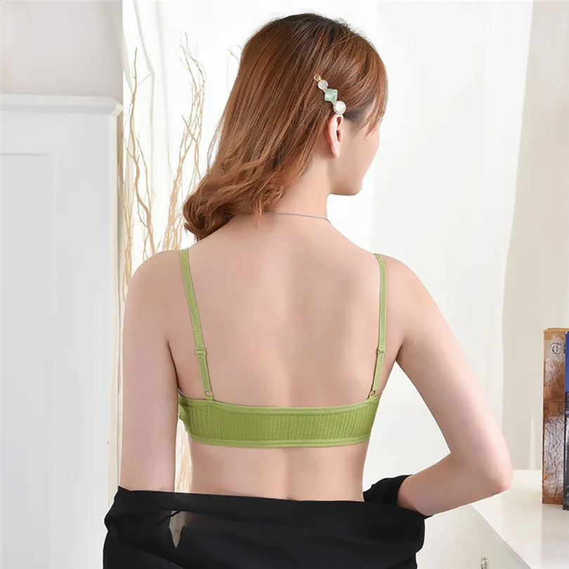 Free Size Bras For Women Wireless Solid Bra Push Up Casaul Cotton Bras For Women Soutien Gorge Sexy Erotique 30DEC2417