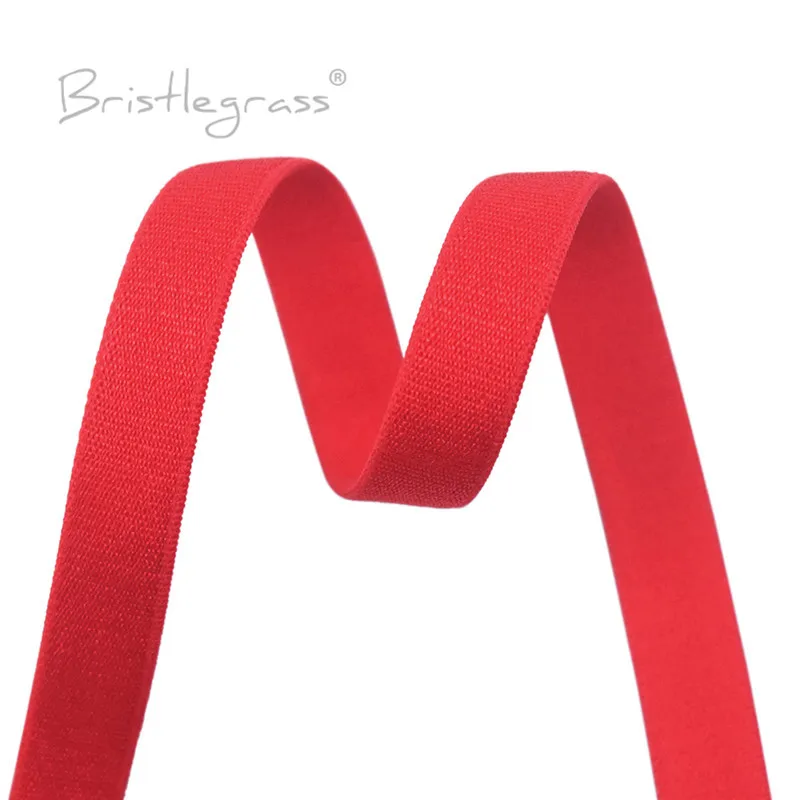 Borsten gras 2 5 10 50 3/8 Yard "10mm Nylon BH Riemen Gummiband Spandex Schulter band Dessous Kleid Näh besatz – Detail 8