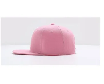 8 цветов! Женские однотонные кепки, бейсболки, бейсболки, кепки s Casquette, облегающие повседневные Хип-хоп головные уборы для пап, головные уборы для мужчин и женщин, унисекс - Цвет: Pink