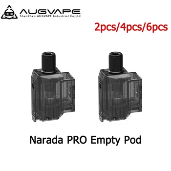 

2pcs-6pcs Augvape Narada Pro Empty Pod Cartridge 3.7ml support 1.0ohm mtl 0.4ohm mesh coil For E-Cig Narada Pro Pod Vape Kit