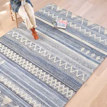 Ручной работы 3D Скульптурное смешивание шерсти ковер, скандинавский стиль утолщенный ковер для гостиной, прикроватный коврик Домашний Декоративный Ковер