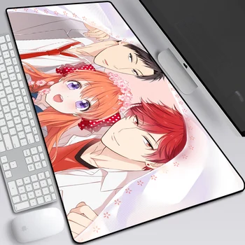 

Gekkan Shoujo Nozaki-Kun Anime Large Pad Mouse Mat Computer Gamer Locking Edge Mousepad Keyboard Mice 60x120