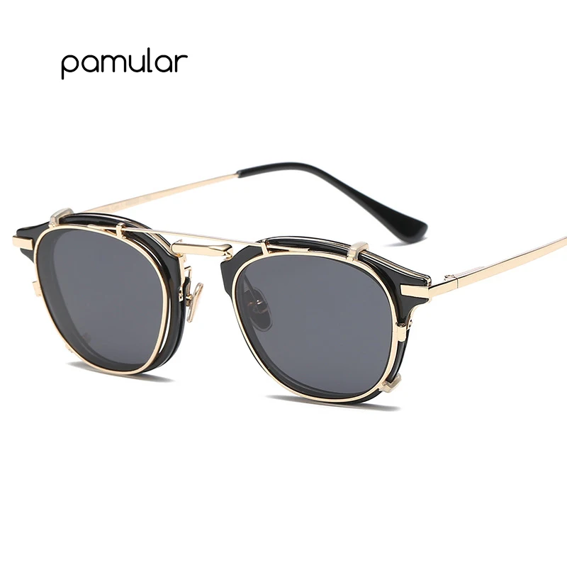

pamular Fashion short-sighted sunglasses dual-use frame