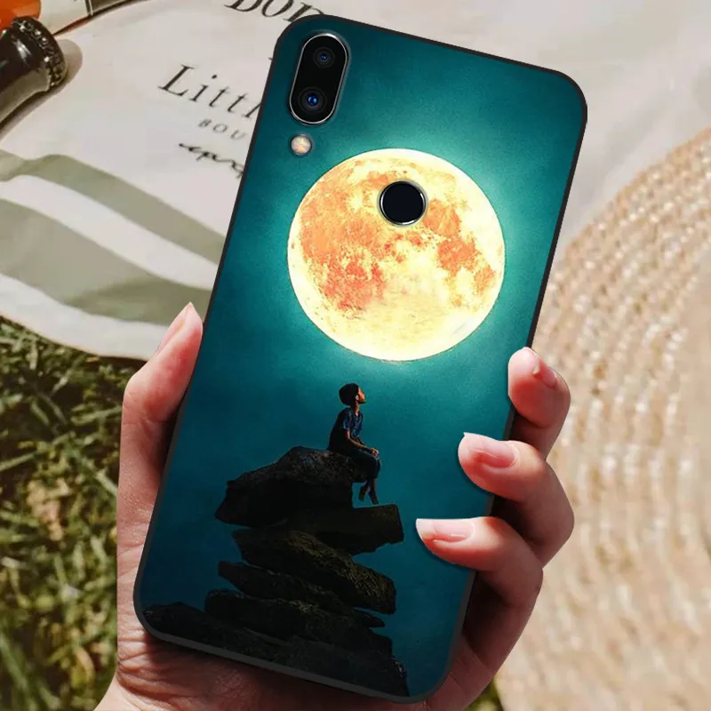 For Meizu Note 9 Case Wolf Cartoon Silicon Soft TPU Back Cover For Meizu Note 9 Phone Cases for Meizu Note9 Fundas Coque Capa 